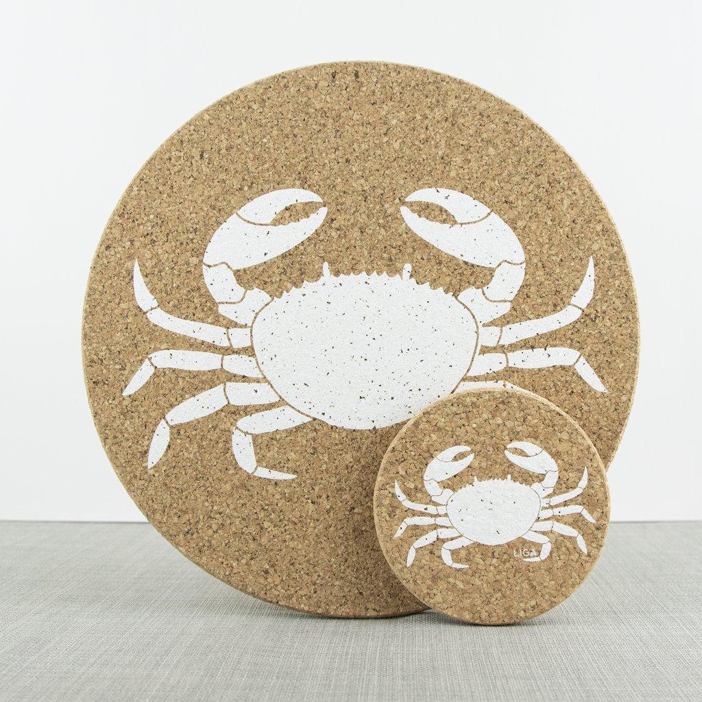 Cork Crab Coaster