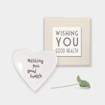 East of India Heart Dish - Wishing You Good Health