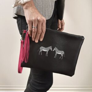 Sophie Allport Zebra Clutch Bag - Image 2
