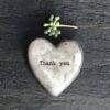 East of India - Rustic Heart Token Charms - Thank You 7303East of India - Rustic Heart Charms - Thank You 7303