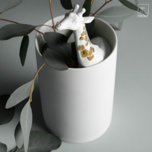 Porcelain Vase Head In The Clouds Giraffe by Rader - Image 3
