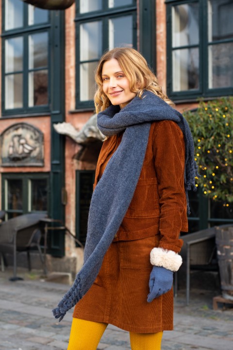 Powder Carolyn Scarf Navy - Image 2