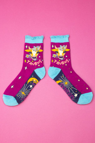 Taurus Zodiac Socks By Powder