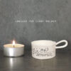 East of India - Handled Tea Light Holder - Little Sparkle