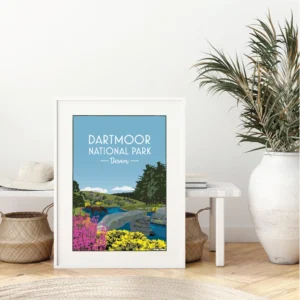 Dartmoor A4 Framed Print