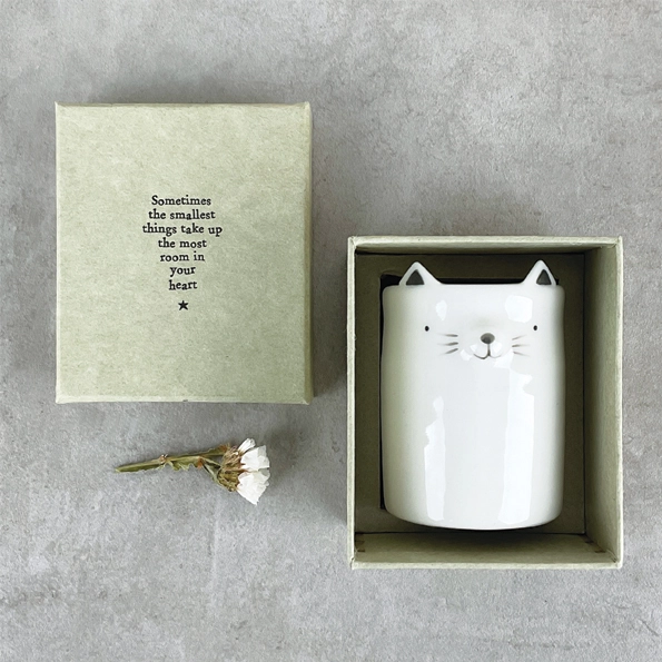 East of India Animal Pot - Cat - Image 2