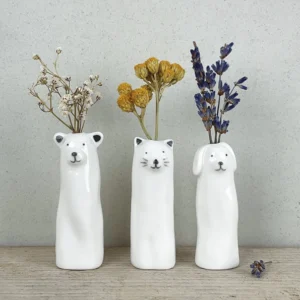 East of India - Animal Tall Vase - Collection