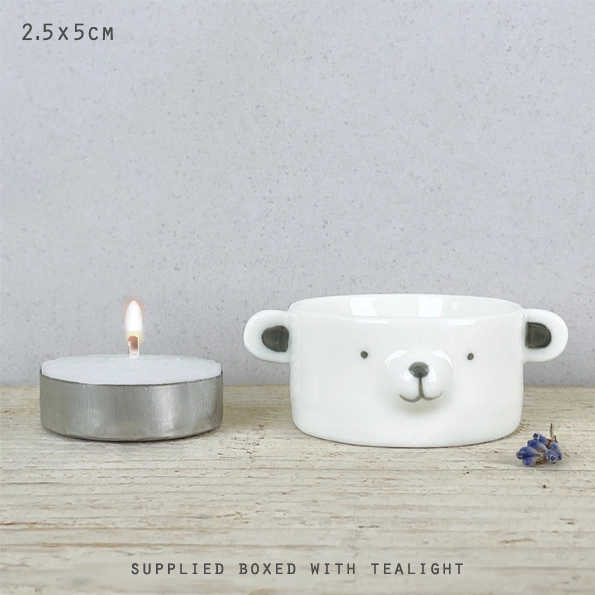 East of India - Animal Tea Light Holder - Bear 6077