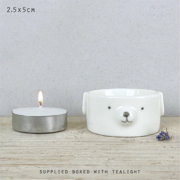 East of India - Animal Tea Light Holder - Dog 6077B
