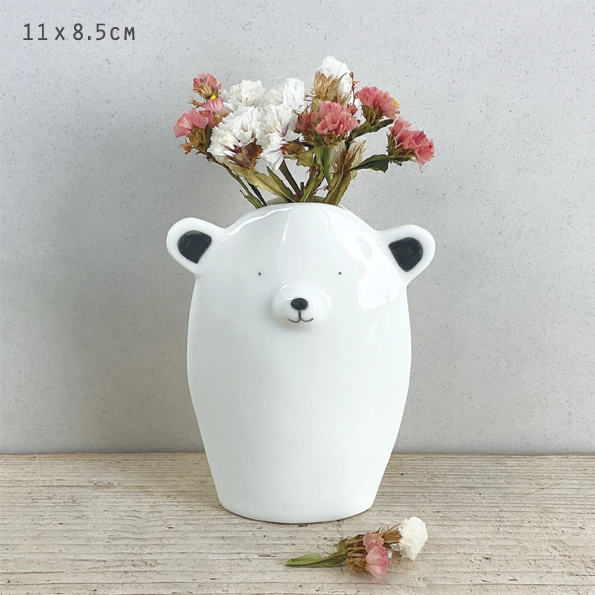 East of India - Animal Vase - Bear 6070