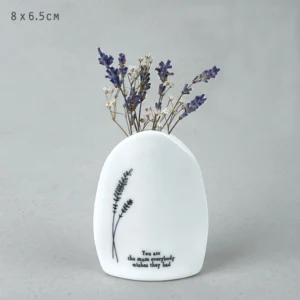 East of India - Flat Vase - You Are The Mum 5788