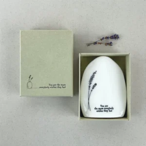 East of India - Flat Vase - You Are The Mum 5788 Boxed