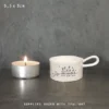 East of India - Handled Tea Light Holder - With Much Love