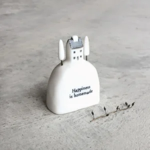 East of India - Porcelain Ornament - House On The Hill - Happiness Is Homemade - 5599