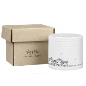 East of India - Tealight Holder - Home Is Where - 5701 Boxed