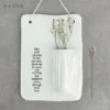 East of India - Wall Vase - May Your Troubles 5851E