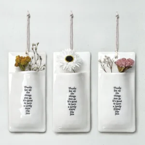 East of India - Wall Vase - Pocket Collection