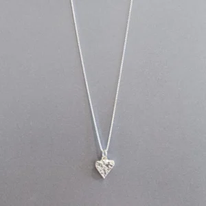 MH Sterling Silver Necklace - Heart Pendant