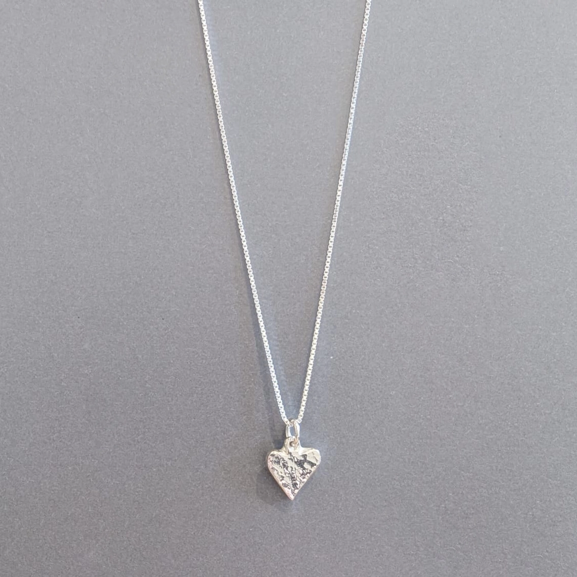 MH Sterling Silver Necklace - Heart Pendant