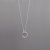 MH Sterling Silver Necklace - Sentiment Discs - Daughter - Pendant