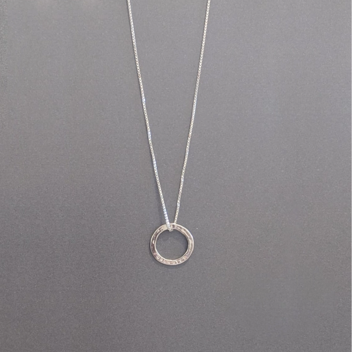 MH Sterling Silver Necklace - Sentiment Discs - Daughter - Pendant