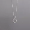 MH Sterling Silver Necklace - Sentiment Discs - Live Love Laugh - Pendant