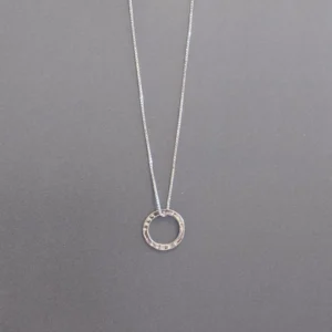 MH Sterling Silver Necklace - Sentiment Discs - Live Love Laugh - Pendant