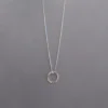 MH Sterling Silver Necklace - Sentiment Discs - Love Love Love - Pendant