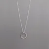 MH Sterling Silver Necklace - Sentiment Discs - Sister - Pendant