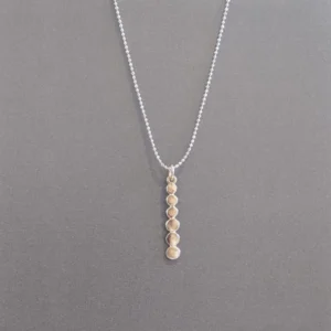 MH Sterling Silver Necklace - Six Dot Pendant