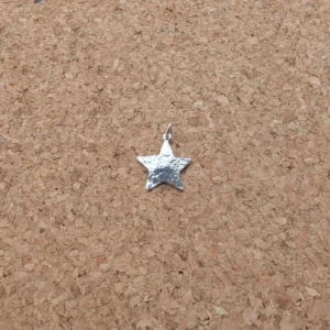 MH Sterling Silver Necklace - Star Pendant Close Up