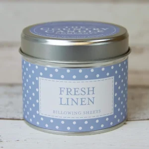 TCCC - Tin Candle Fresh Linen Lifestyle