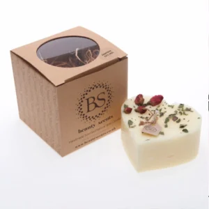 Beauty Scents - Soy Candles - Large Heart - Champagne & Roses - Boxed