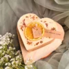 Beauty Scents - Soy Candles - Small Heart - Orange & Cinnamon