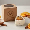 Beauty Scents - Soy Candles - Small Heart - Orange & Cinnamon - Boxed