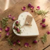 Beauty Scents - Soy Candles - Small Heart - Champagne & Roses