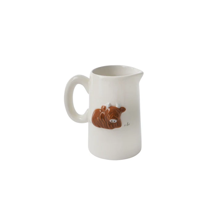 Bramble Farm - Mini Jug - Highland Cow Side