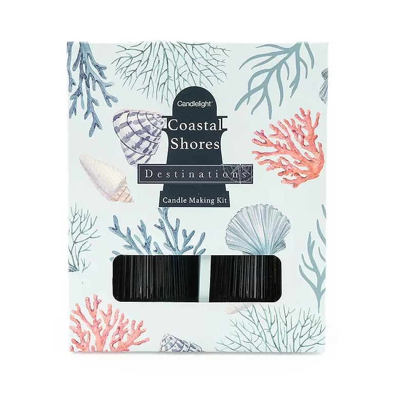 Candle Making Kits - Coastal Shores - Salt Salt Scent
