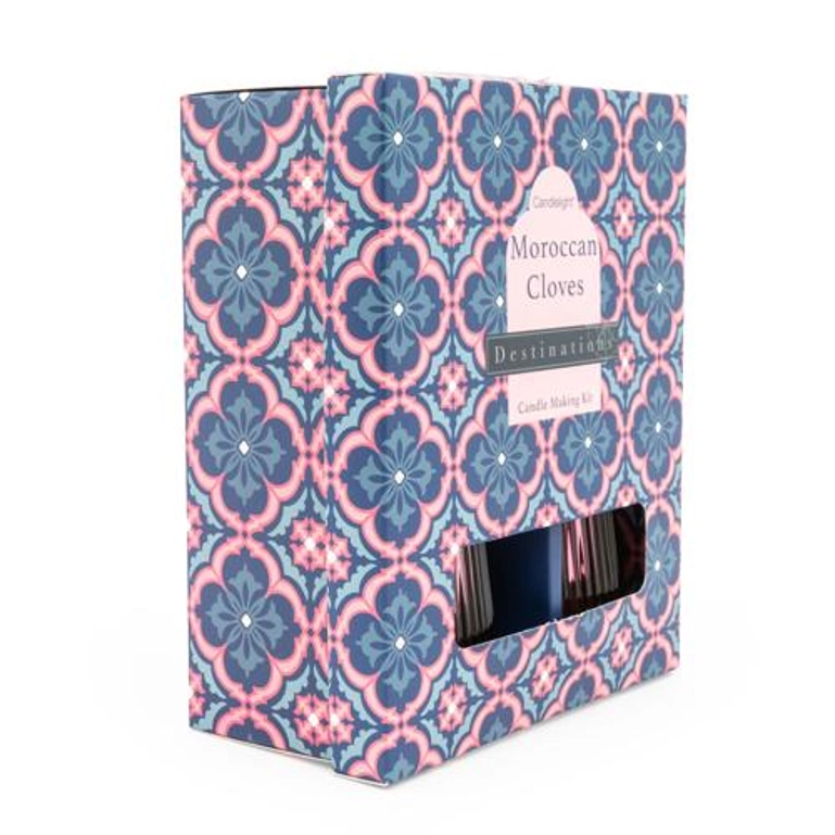 Candle Making Kits - Moroccan Cloves - Red Cinnamon Scent Outside