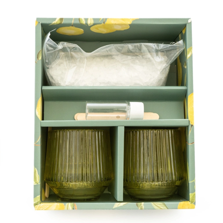 Candle Making Kits - Sicilian Orchard - Lemon Groves Scent Inside