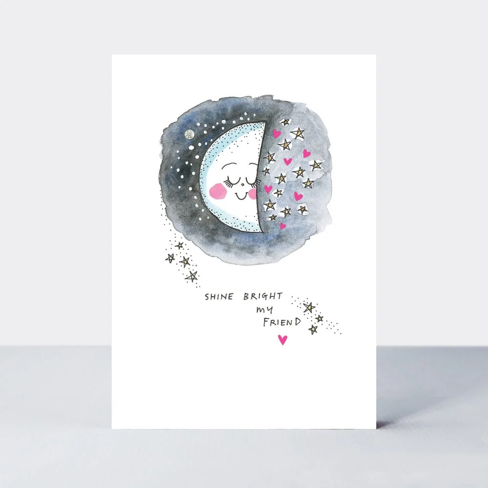 Card - Shine Bright My Friend - TLC1