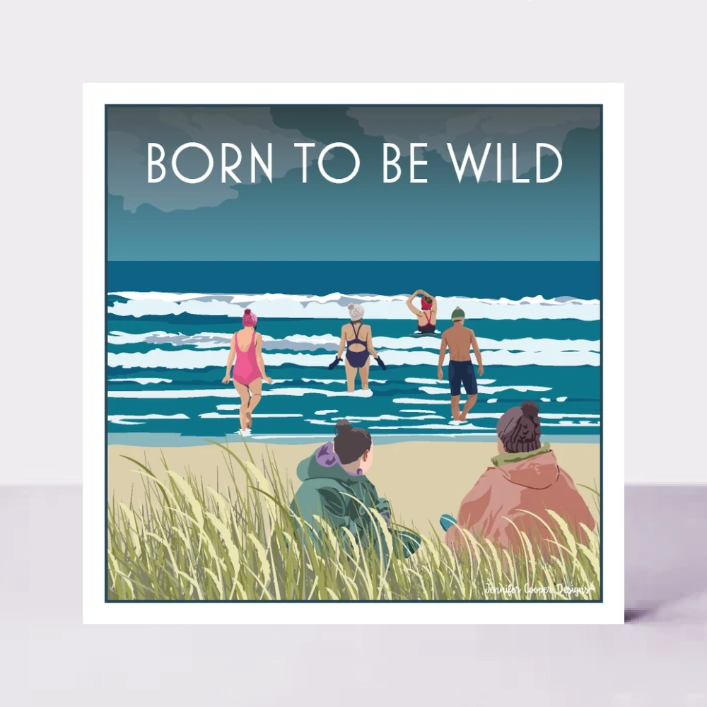 Cards - Born To Be Wild Print Greeting Card