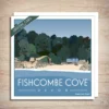 Cards - Fishcombe Cove Devon Print Greeting Card