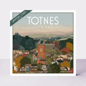 Cards - Totnes Print Greeting Card