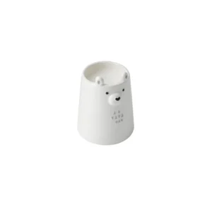 CGB - Ceramic Bear Tealight Candle GB08177 Front