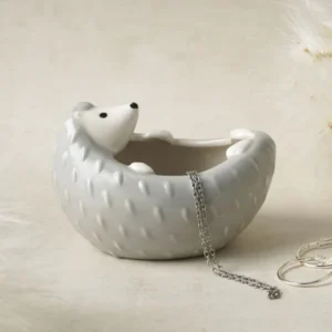 CGB - Ceramic Hedgehog Trinket Bowl GB08181 Lifestyle