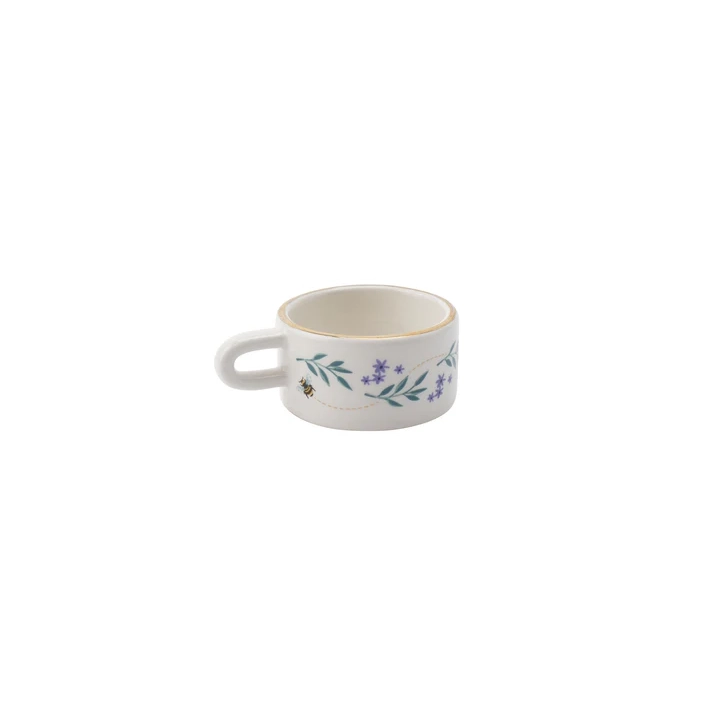 CGB - Handled Tealight Holder - Bee Happy GB007074 Side