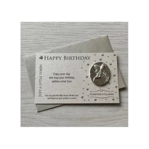 Compton and Clarke - Pocket Charm Token - Happy Birthday - CC267