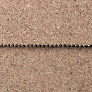 Crystal Healing Anklets - Black Spinel - Balance - Black Close Up