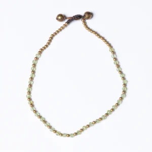 Crystal Healing Anklets - Peridot - Positivity - Green